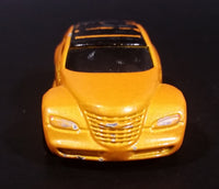 1999 Hot Wheels First Editions Chrysler Pronto Pearl Yellow Orange Die Cast Toy Car Vehicle - Treasure Valley Antiques & Collectibles