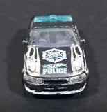 2003 Hot Wheels Police Cruiser Holden Commodore Black Die Cast Toy Car Vehicle - Roll Patrol - Treasure Valley Antiques & Collectibles