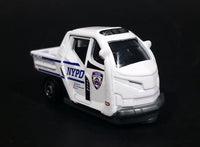 2016 Matchbox NYPD Police Parking "Meter Made" White Die Cast Toy Car Emergency Vehicle - Treasure Valley Antiques & Collectibles