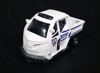 2016 Matchbox NYPD Police Parking "Meter Made" White Die Cast Toy Car Emergency Vehicle - Treasure Valley Antiques & Collectibles