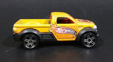 2003 Hot Wheels First Editions Dodge M80 Truck Yellow Orange Die Cast Toy Car Vehicle - Treasure Valley Antiques & Collectibles