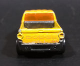 2003 Hot Wheels First Editions Dodge M80 Truck Yellow Orange Die Cast Toy Car Vehicle - Treasure Valley Antiques & Collectibles