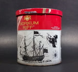 Vintage 1980s Borkum Riff Cherry Liqueur Flavor 12 oz Pipe Tobacco Tin - Empty - Treasure Valley Antiques & Collectibles