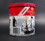 Vintage 1980s Borkum Riff Cherry Liqueur Flavor 12 oz Pipe Tobacco Tin - Empty - Treasure Valley Antiques & Collectibles