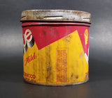 Vintage Vogue Mild 200g Tobacco Tin Canister English and French w/ Lid - Treasure Valley Antiques & Collectibles