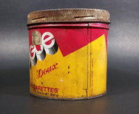 Vintage Vogue Mild 200g Tobacco Tin Canister English and French w/ Lid - Treasure Valley Antiques & Collectibles