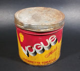 Vintage Vogue Mild 200g Tobacco Tin Canister English and French w/ Lid - Treasure Valley Antiques & Collectibles