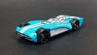 2016 Hot Wheels Track Builder GM Chevroletor Metalflake Turquoise Die Cast Toy Car Vehicle - Treasure Valley Antiques & Collectibles