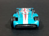 2016 Hot Wheels Track Builder GM Chevroletor Metalflake Turquoise Die Cast Toy Car Vehicle - Treasure Valley Antiques & Collectibles