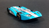 2016 Hot Wheels Track Builder GM Chevroletor Metalflake Turquoise Die Cast Toy Car Vehicle - Treasure Valley Antiques & Collectibles