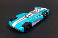 2016 Hot Wheels Track Builder GM Chevroletor Metalflake Turquoise Die Cast Toy Car Vehicle - Treasure Valley Antiques & Collectibles