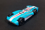 2016 Hot Wheels Track Builder GM Chevroletor Metalflake Turquoise Die Cast Toy Car Vehicle - Treasure Valley Antiques & Collectibles