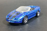 2011/2012 Hot Wheels 1995 Chevrolet Camaro Convertible Blue Die Cast Toy Car Vehicle - Treasure Valley Antiques & Collectibles