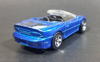 2011/2012 Hot Wheels 1995 Chevrolet Camaro Convertible Blue Die Cast Toy Car Vehicle - Treasure Valley Antiques & Collectibles