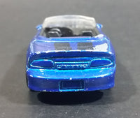 2011/2012 Hot Wheels 1995 Chevrolet Camaro Convertible Blue Die Cast Toy Car Vehicle - Treasure Valley Antiques & Collectibles