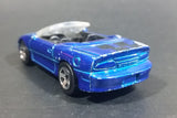 2011/2012 Hot Wheels 1995 Chevrolet Camaro Convertible Blue Die Cast Toy Car Vehicle - Treasure Valley Antiques & Collectibles