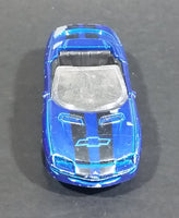 2011/2012 Hot Wheels 1995 Chevrolet Camaro Convertible Blue Die Cast Toy Car Vehicle - Treasure Valley Antiques & Collectibles