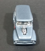 2010 Hot Wheels 1956 Ford Truck Champion Spark Plugs Grey Die Cast Toy Car Hot Rod Vehicle