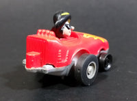 1985 McDonalds Happy Meal Fast Macs The Hamburglar Character Red Pull Back Toy Car - Treasure Valley Antiques & Collectibles