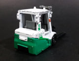 2010 Matchbox Power Lift 2000 Fork Lift Green White Die Cast Toy Car Warehouse Machinery Construction Vehicle Equipment - Treasure Valley Antiques & Collectibles