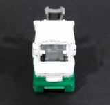 2010 Matchbox Power Lift 2000 Fork Lift Green White Die Cast Toy Car Warehouse Machinery Construction Vehicle Equipment - Treasure Valley Antiques & Collectibles