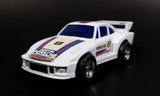 Vintage Martini Porsche #8 White Pullback Friction Race Car Die Cast Toy Vehicle - Made in Hong Kong - Treasure Valley Antiques & Collectibles