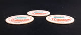 3 Vintage Silverwood Dairies Orange Drink Milk Bottle Caps - Treasure Valley Antiques & Collectibles