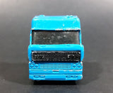 1987 Matchbox DAF 3300 Space Cab Blue Semi Tractor Truck Die Cast Toy Car Vehicle - Treasure Valley Antiques & Collectibles