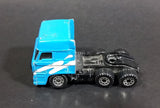 1987 Matchbox DAF 3300 Space Cab Blue Semi Tractor Truck Die Cast Toy Car Vehicle - Treasure Valley Antiques & Collectibles