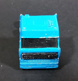 1987 Matchbox DAF 3300 Space Cab Blue Semi Tractor Truck Die Cast Toy Car Vehicle - Treasure Valley Antiques & Collectibles