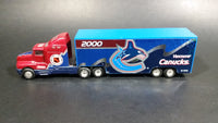 White Rose Collectibles NHL Hockey Vancouver Canucks Kenworth T600 Semi Tractor Trailer Die Cast Toy Vehicle - Treasure Valley Antiques & Collectibles