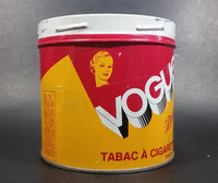 Vintage Vogue Mild 200g Tobacco Tin Canister English and French No Lid - Treasure Valley Antiques & Collectibles