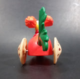 1987-1988 Red Fraggle Rock Radish Shaped Toy Car Vehicle McDonald's Happy Meal Toy - Treasure Valley Antiques & Collectibles