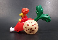 1987-1988 Red Fraggle Rock Radish Shaped Toy Car Vehicle McDonald's Happy Meal Toy - Treasure Valley Antiques & Collectibles