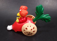 1987-1988 Red Fraggle Rock Radish Shaped Toy Car Vehicle McDonald's Happy Meal Toy - Treasure Valley Antiques & Collectibles