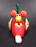 1987-1988 Red Fraggle Rock Radish Shaped Toy Car Vehicle McDonald's Happy Meal Toy - Treasure Valley Antiques & Collectibles