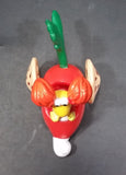 1987-1988 Red Fraggle Rock Radish Shaped Toy Car Vehicle McDonald's Happy Meal Toy - Treasure Valley Antiques & Collectibles