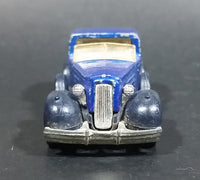 1989 Hot Wheels '35 Classic Caddy Blue Die Cast Toy Car Vehicle - Treasure Valley Antiques & Collectibles