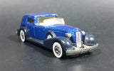 1989 Hot Wheels '35 Classic Caddy Blue Die Cast Toy Car Vehicle - Treasure Valley Antiques & Collectibles