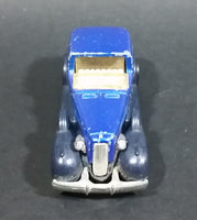 1989 Hot Wheels '35 Classic Caddy Blue Die Cast Toy Car Vehicle - Treasure Valley Antiques & Collectibles