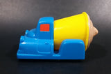 1997 Wendy's Restaurants Blue and Yellow Chocolate Frosty Toy Car Vehicle - Kid's Meal - Treasure Valley Antiques & Collectibles