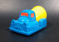 1997 Wendy's Restaurants Blue and Yellow Chocolate Frosty Toy Car Vehicle - Kid's Meal