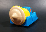 1997 Wendy's Restaurants Blue and Yellow Chocolate Frosty Toy Car Vehicle - Kid's Meal