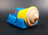 1997 Wendy's Restaurants Blue and Yellow Chocolate Frosty Toy Car Vehicle - Kid's Meal