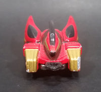 2003 Bandai Japan Power Rangers Dino Thunder Dino Fury Red Die Cast Toy Car Vehicle - Treasure Valley Antiques & Collectibles