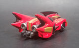 2003 Bandai Japan Power Rangers Dino Thunder Dino Fury Red Die Cast Toy Car Vehicle - Treasure Valley Antiques & Collectibles