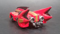 2003 Bandai Japan Power Rangers Dino Thunder Dino Fury Red Die Cast Toy Car Vehicle - Treasure Valley Antiques & Collectibles