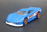 2005 Hot Wheels Saleen S7 Flat Light Blue Die Cast Toy Dream Race Car Vehicle - Treasure Valley Antiques & Collectibles