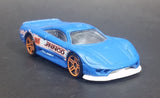 2005 Hot Wheels Saleen S7 Flat Light Blue Die Cast Toy Dream Race Car Vehicle - Treasure Valley Antiques & Collectibles