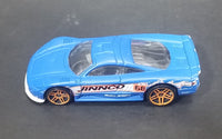 2005 Hot Wheels Saleen S7 Flat Light Blue Die Cast Toy Dream Race Car Vehicle - Treasure Valley Antiques & Collectibles